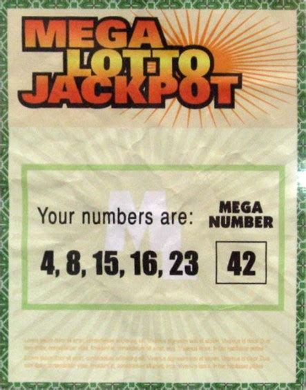 lottery numbers from lost|Numbers (Lost) .